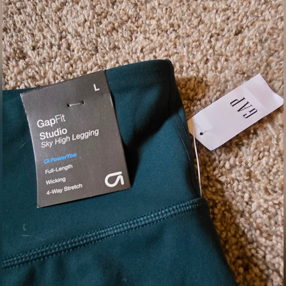 GapFit Studio Sky High Full-Length Legging Sze L ***NWT***